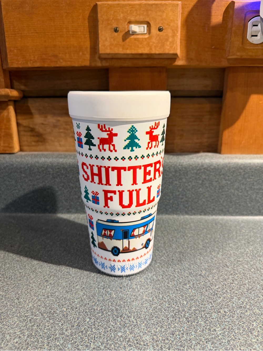 Frost Buddy’s To Go Buddy 'Shitters Full' Design National Lampoon Vacation